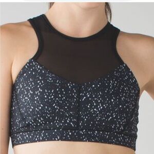 LULULEMON High Neck Mesh Bra Size 6